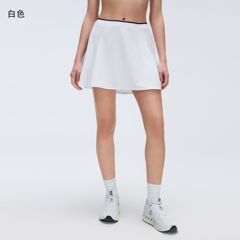 TD-010 OEM High Waist Tennis Skirt with Built-In Shorts