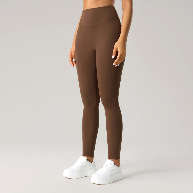 YL-002 Custom Full Length High Waisted Leggings