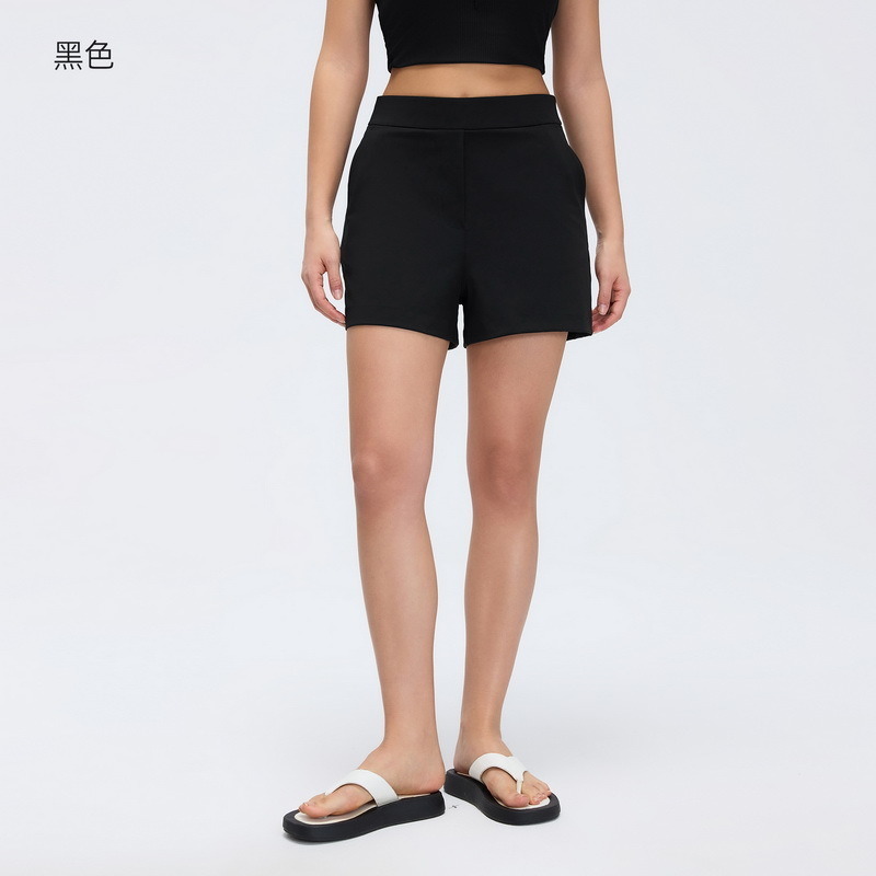 SH-001 Custom High Waisted Casual Shorts with Pockets