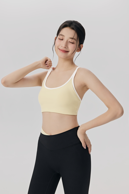 SB-015 Private Label Color Block Sports Bra