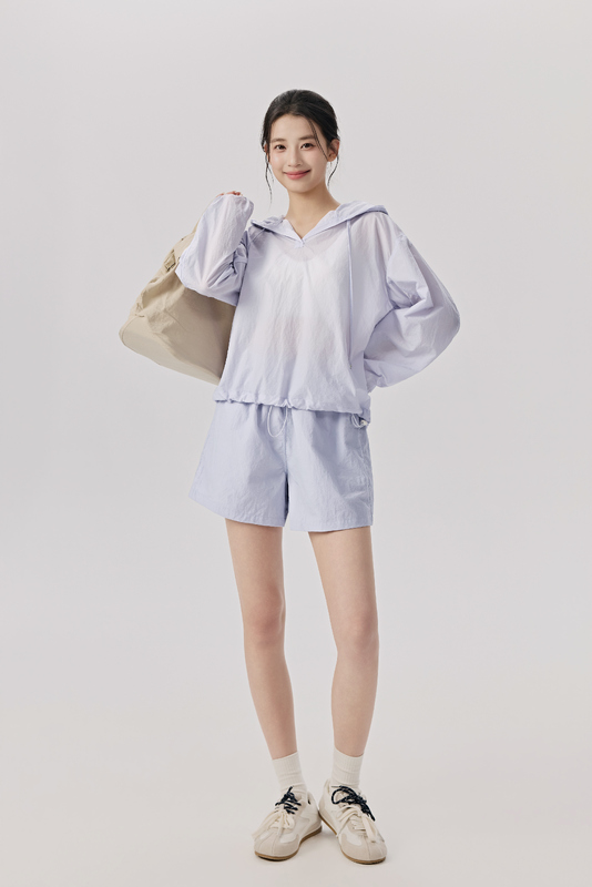 YS-027 Custom Hooded Sun Protection Activewear Set