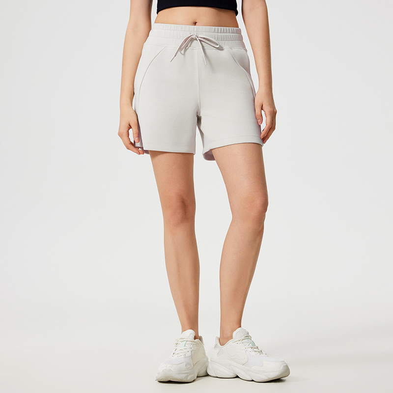 SH-022 Custom Drawstring High Waist Athletic Shorts