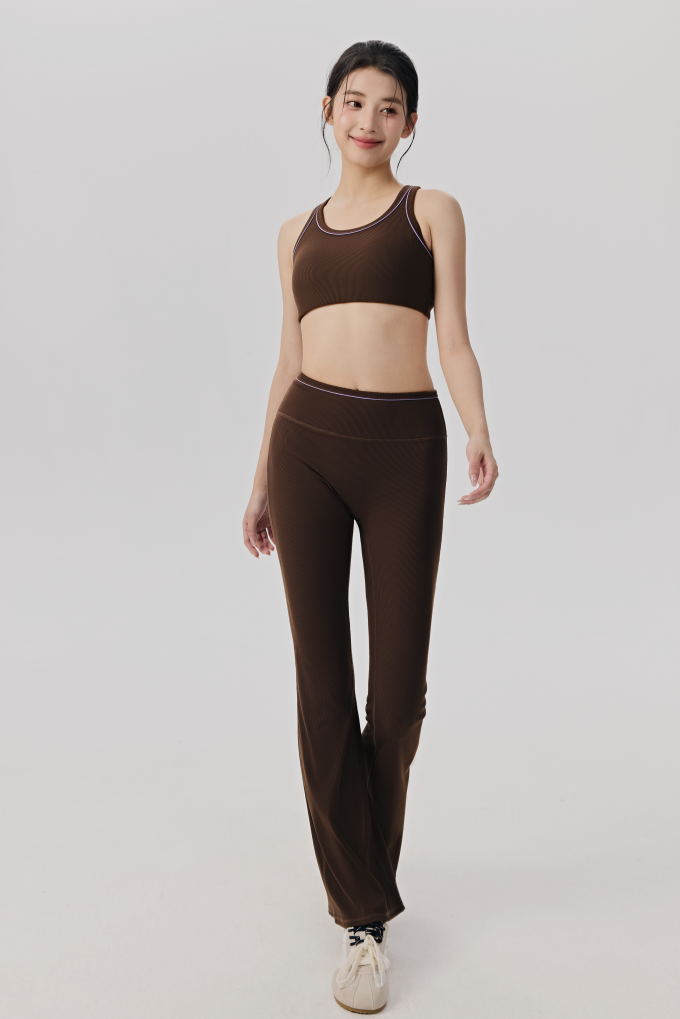 SB-028 Custom Medium Support Sports Bra for private label activewear sourcing