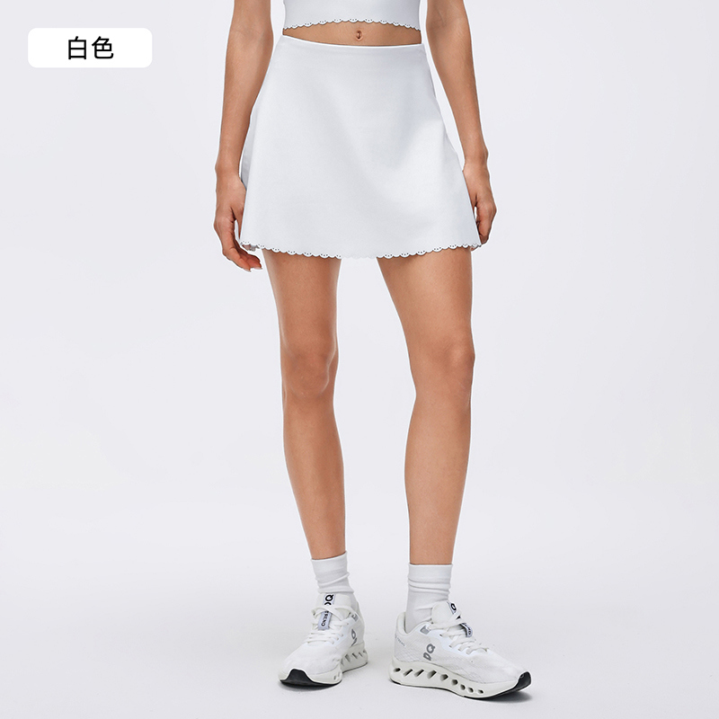 TD-044 OEM Lace Trim A-Line Tennis Skort