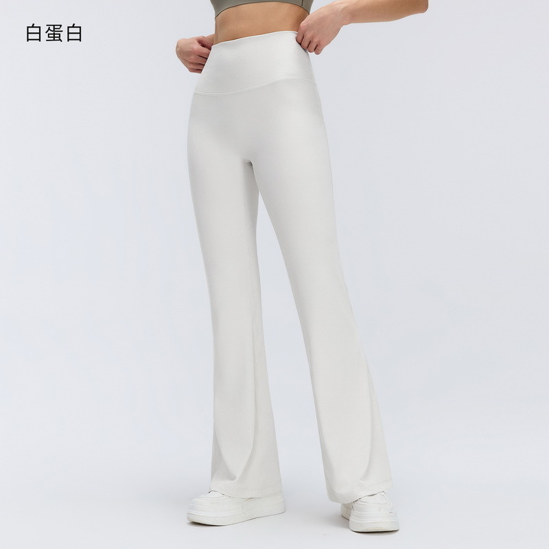 YL-037 Custom High-Waist Flare Yoga Leggings