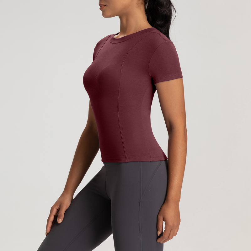YT-033 Private Label Training Yoga Top for private label activewear sourcing