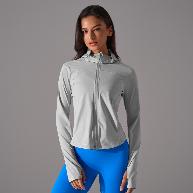 SL-274 OEM UV Protection Hooded Yoga Jacket