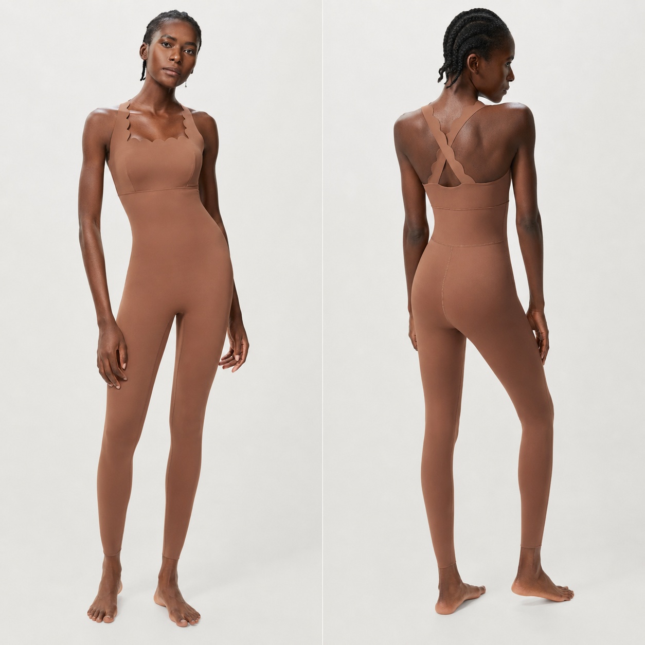 OP-019 Strappy Back Sculpting Unitard