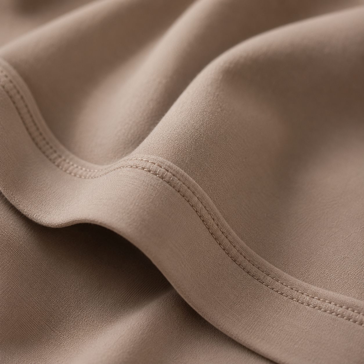 Naked feel activewear fabric close-up for soft yoga wear collections