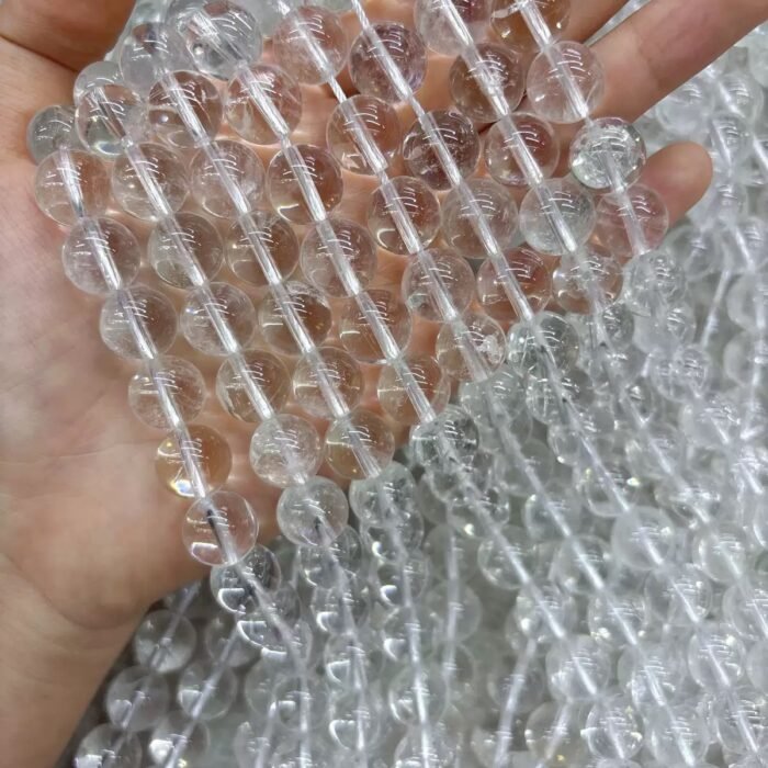 Natural white crystal