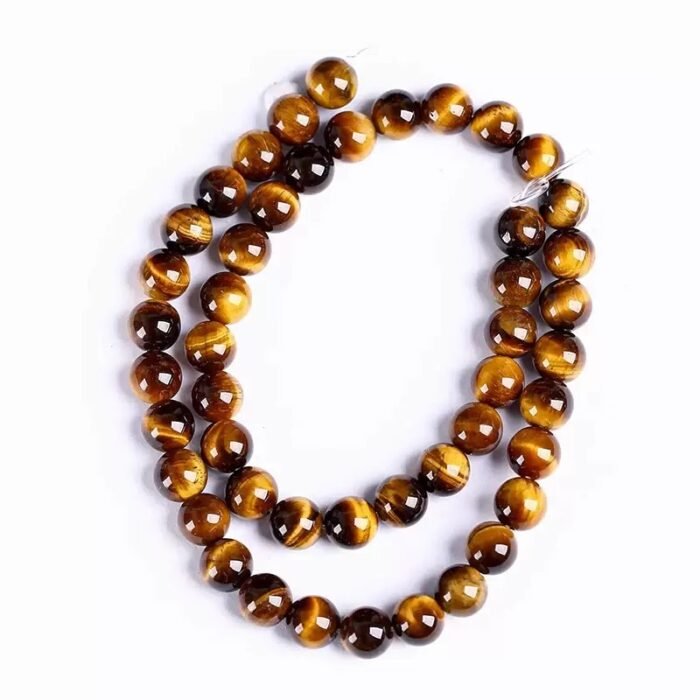 Natural Tiger Eye Stone Round Beads 4mm-18mm - Image 3