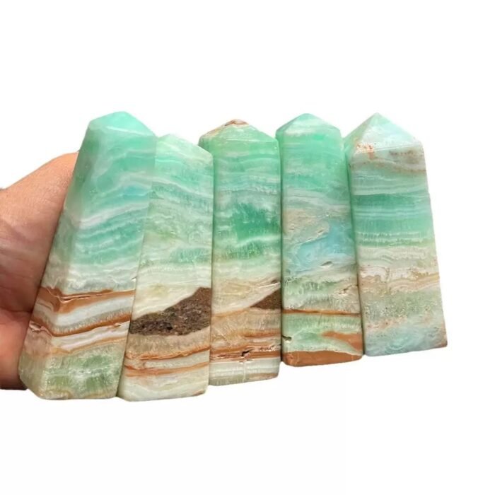 Natural Caribbean original stone single-sided sharp corner four-sided crystal - Image 4