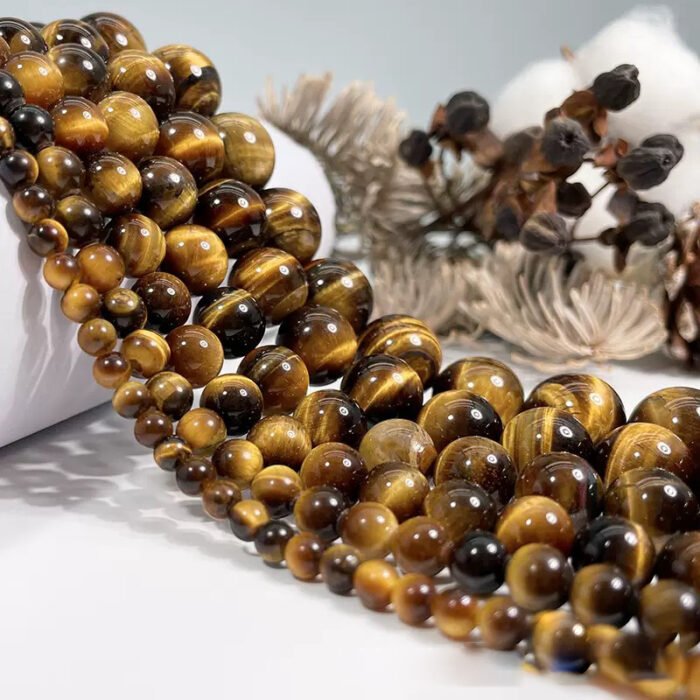 Natural Tiger Eye Stone Round Beads 4mm-18mm
