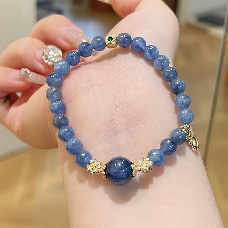 Kyanite High-end Fashion Gourd Crystal Bracelet - Image 3