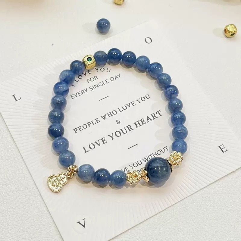 Kyanite High-end Fashion Gourd Crystal Bracelet