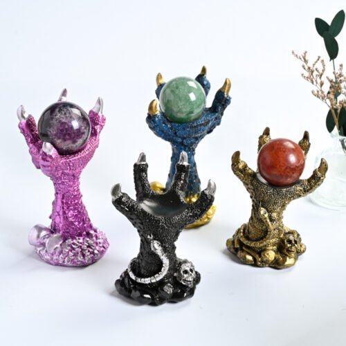 Crystal ball dragon claw base home desktop decoration ornaments