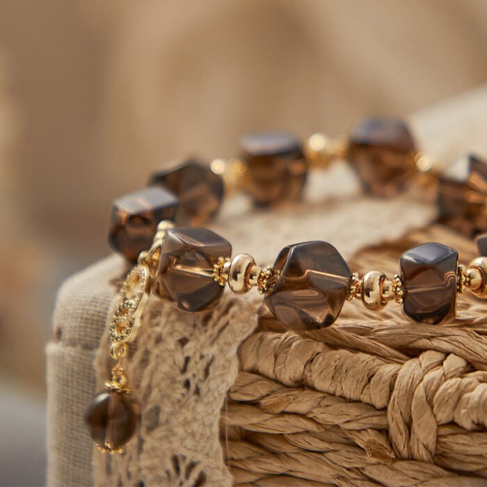 DIY Handmade Tea Crystal Bracelet - Image 3