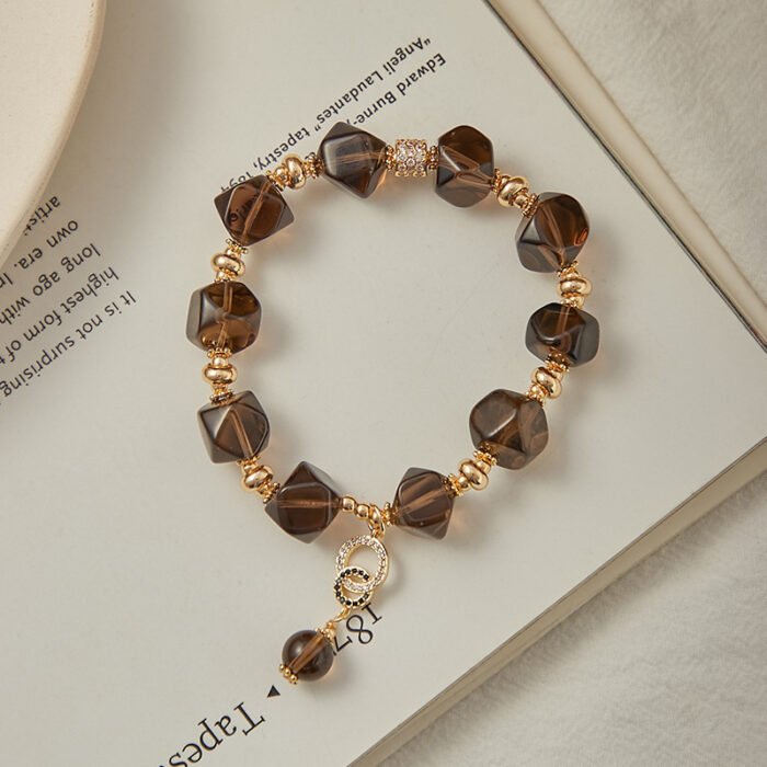 DIY Handmade Tea Crystal Bracelet - Image 4