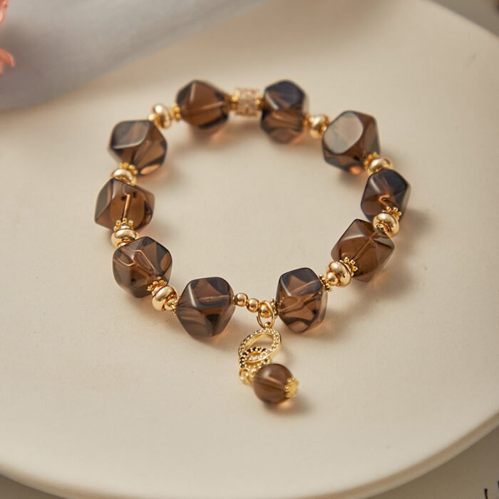 DIY Handmade Tea Crystal Bracelet - Image 2